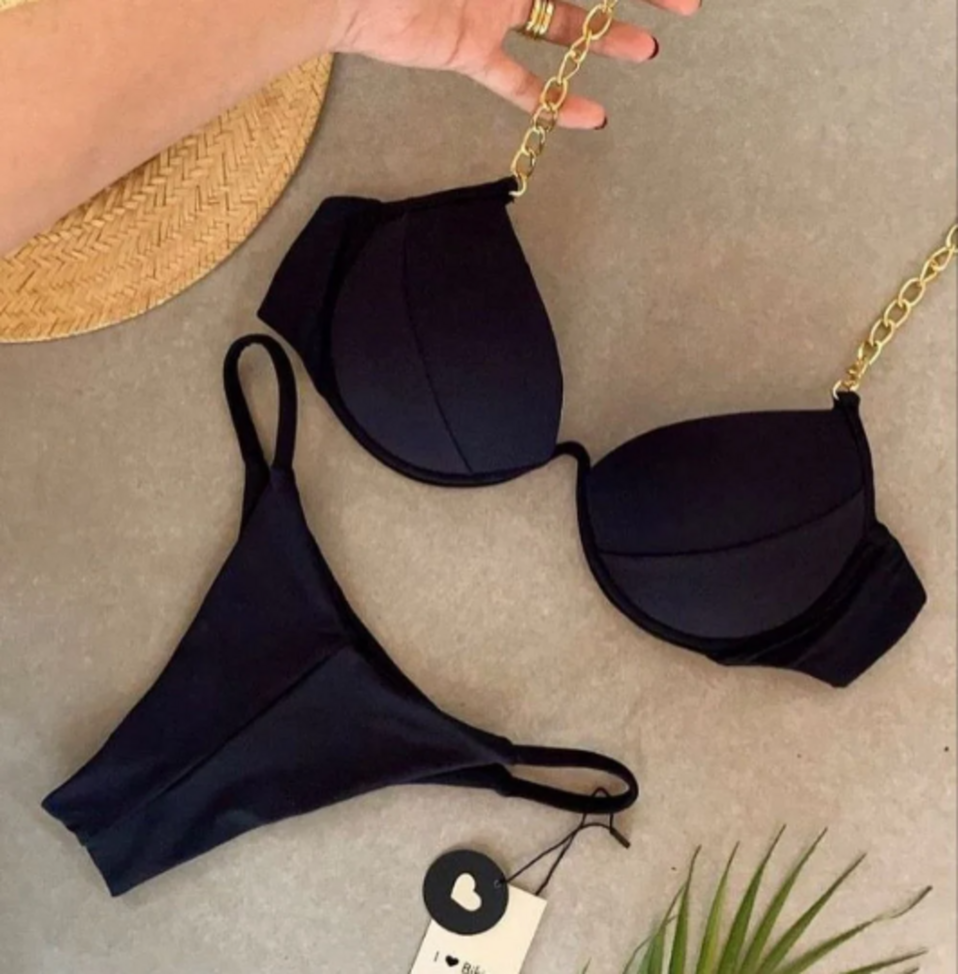 Bikini Clásico Negro - 2