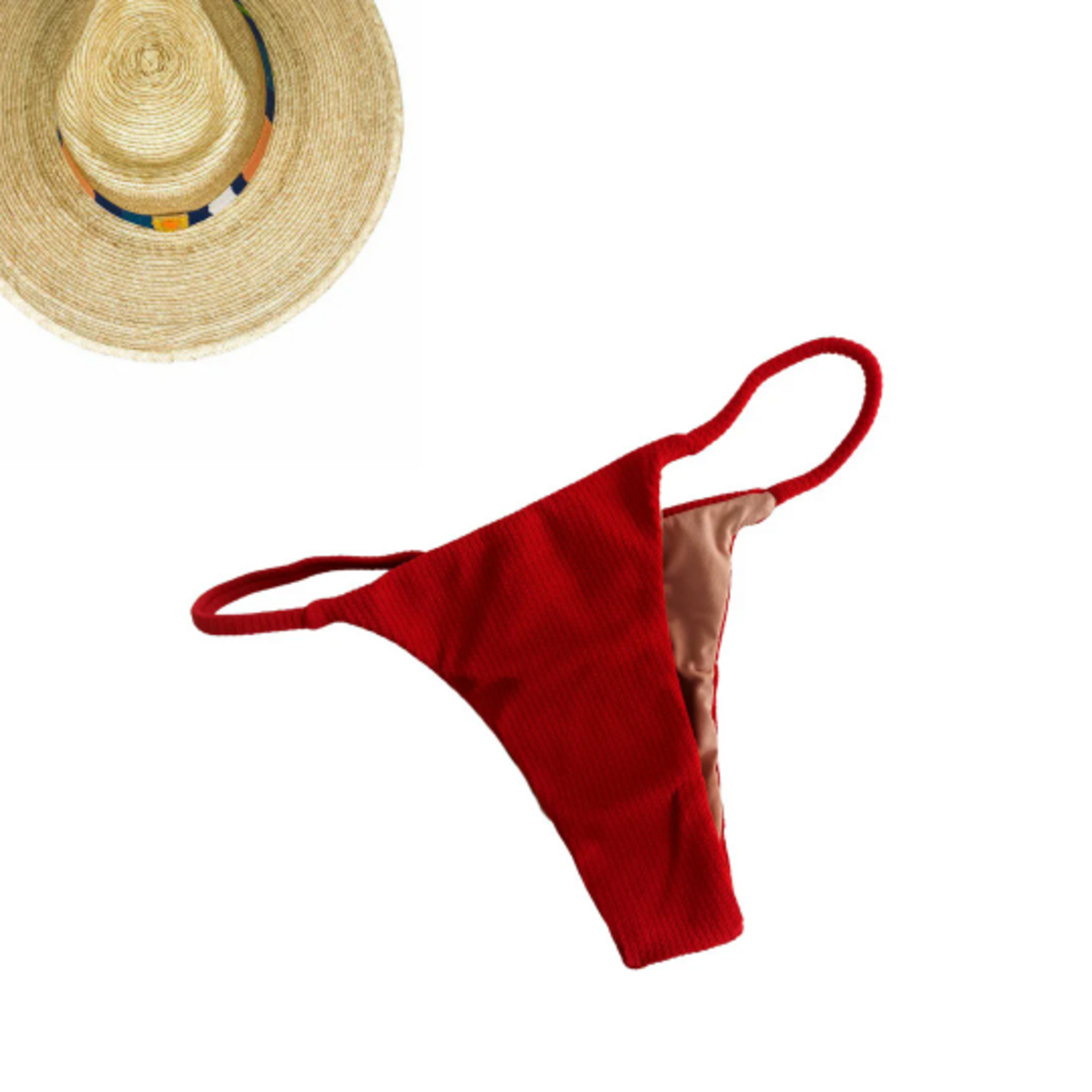 Bikini Rojo Carmín - 4