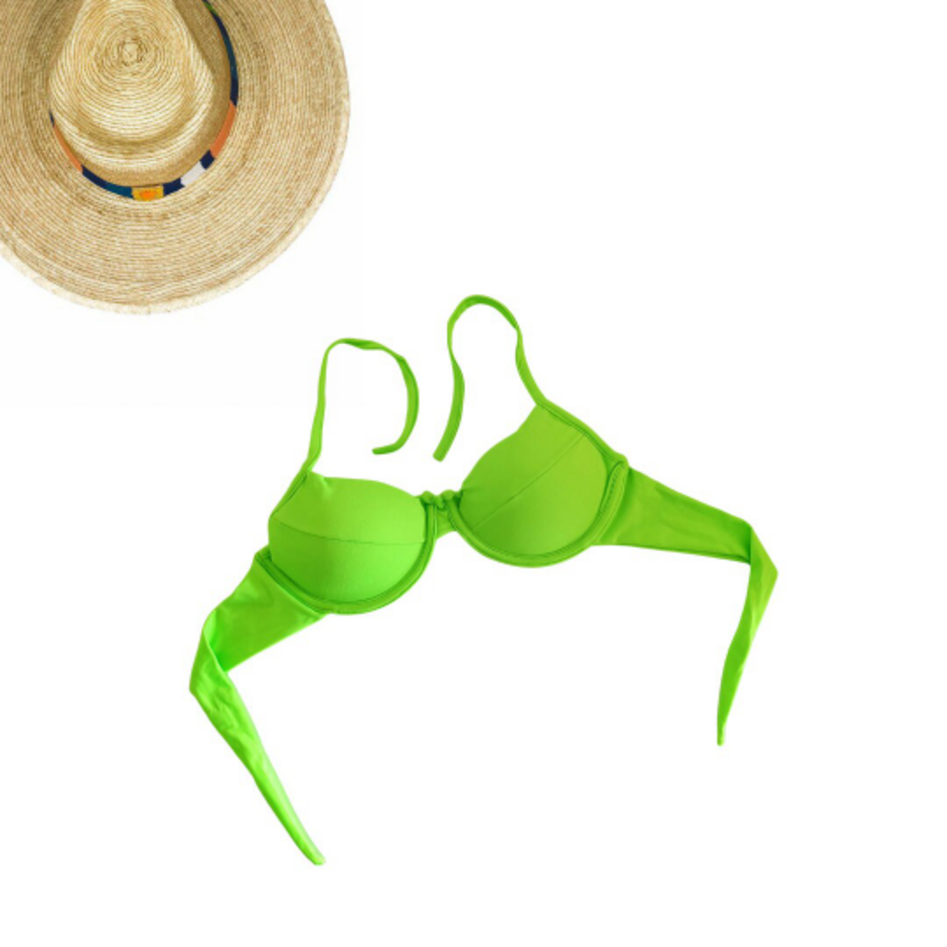 Bikini Brasileño Verde Intenso - 2