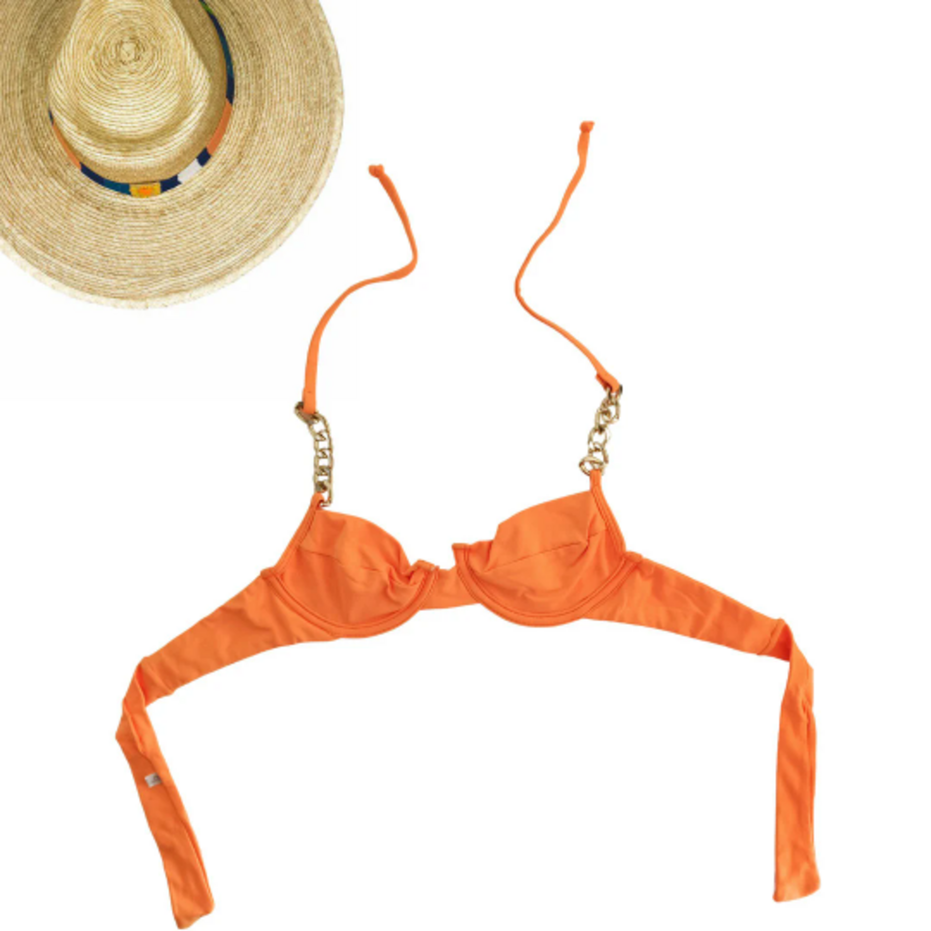 Bikini Brasileño Naranja Intenso - 2