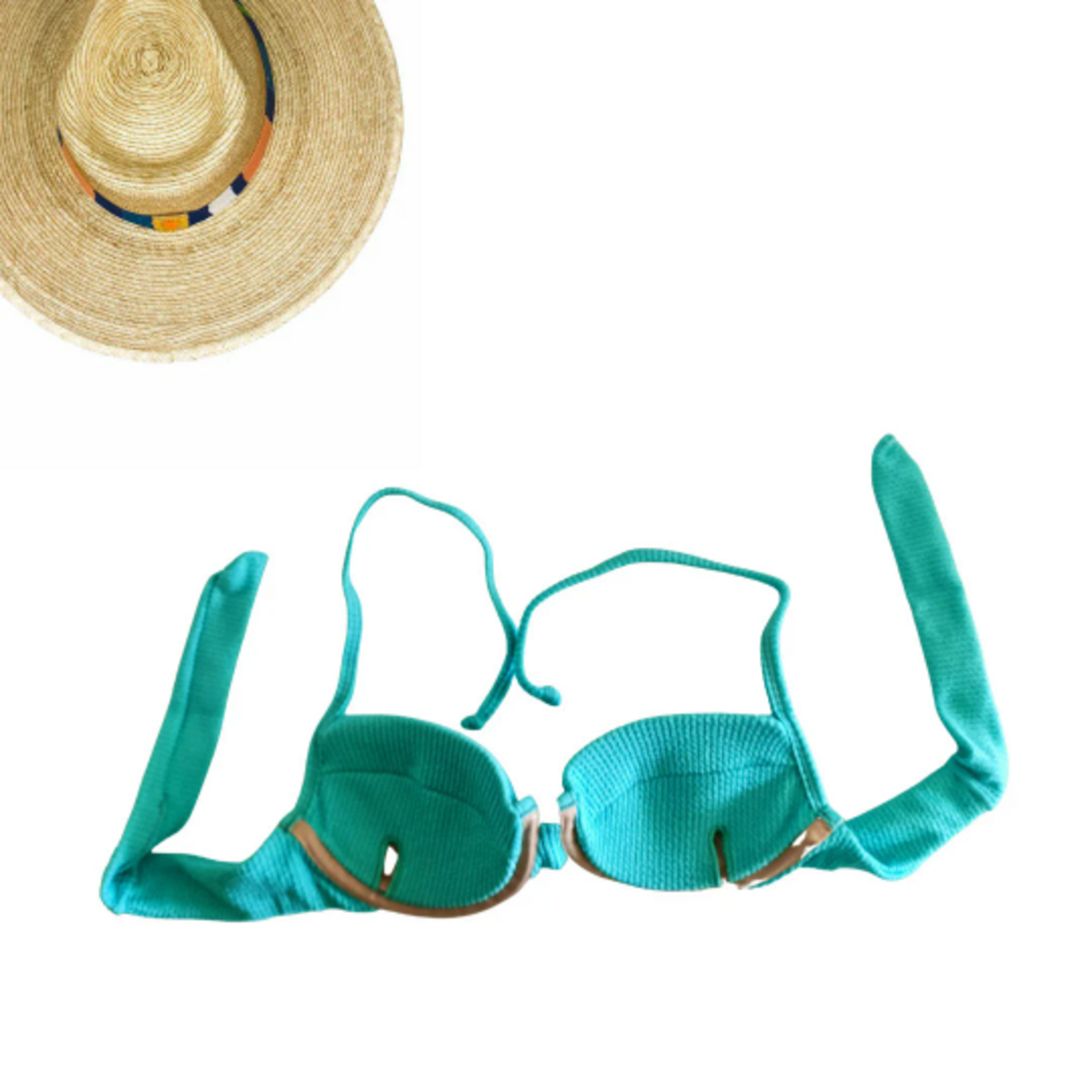 Bikini Clásico Turquesa - 3