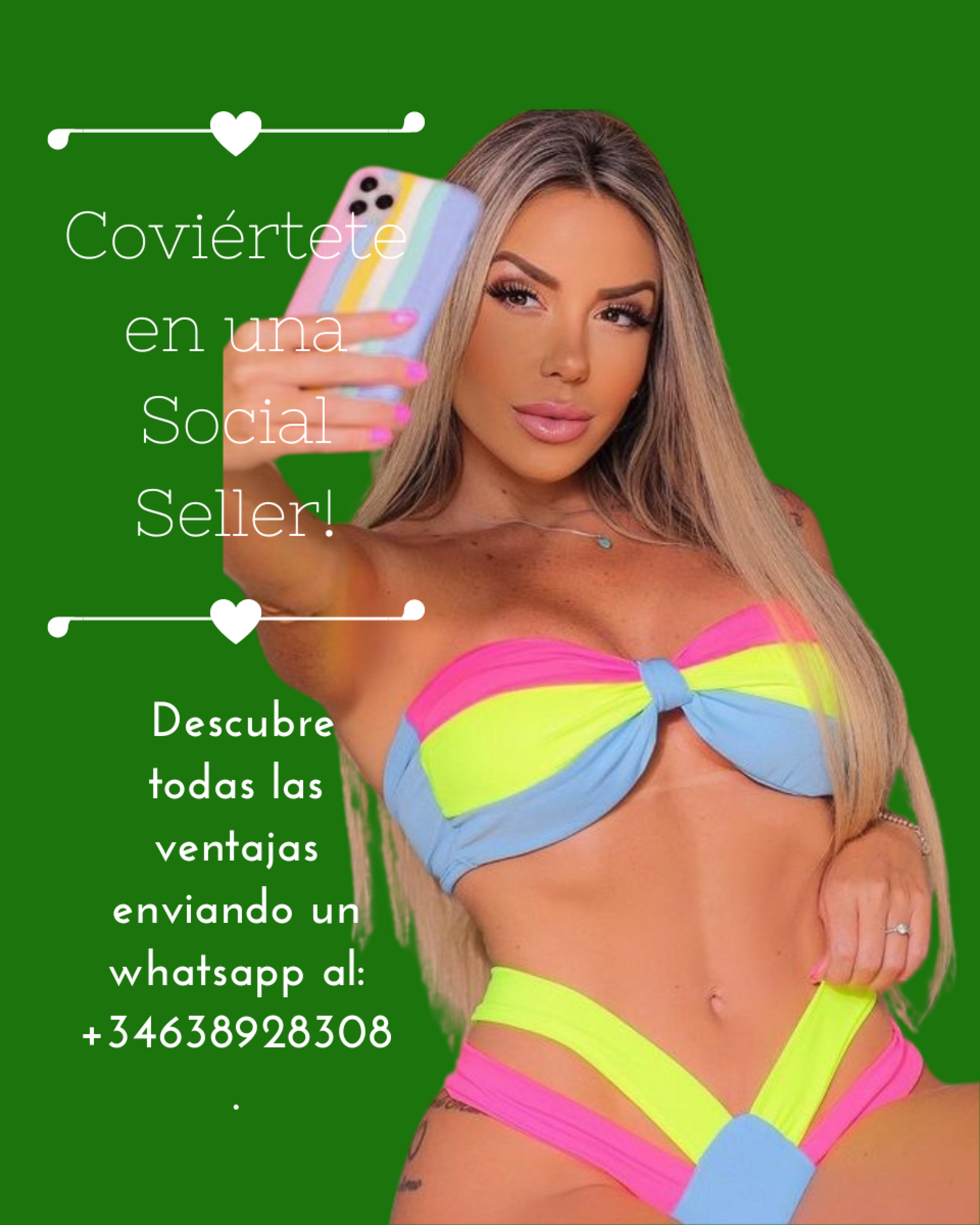 Bikini Brasileño Verde Intenso - 8